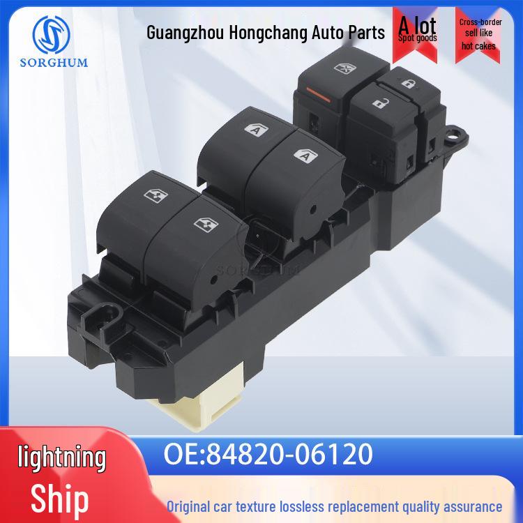 84820-06120 Power Window Lift Switch for 2015-2017 Toyota Camry Electric