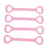 4pcs Figure 8 Fitness Resistance Band Arm Training Elastic Rope Stretch Fitness Band for Shoulder Ba