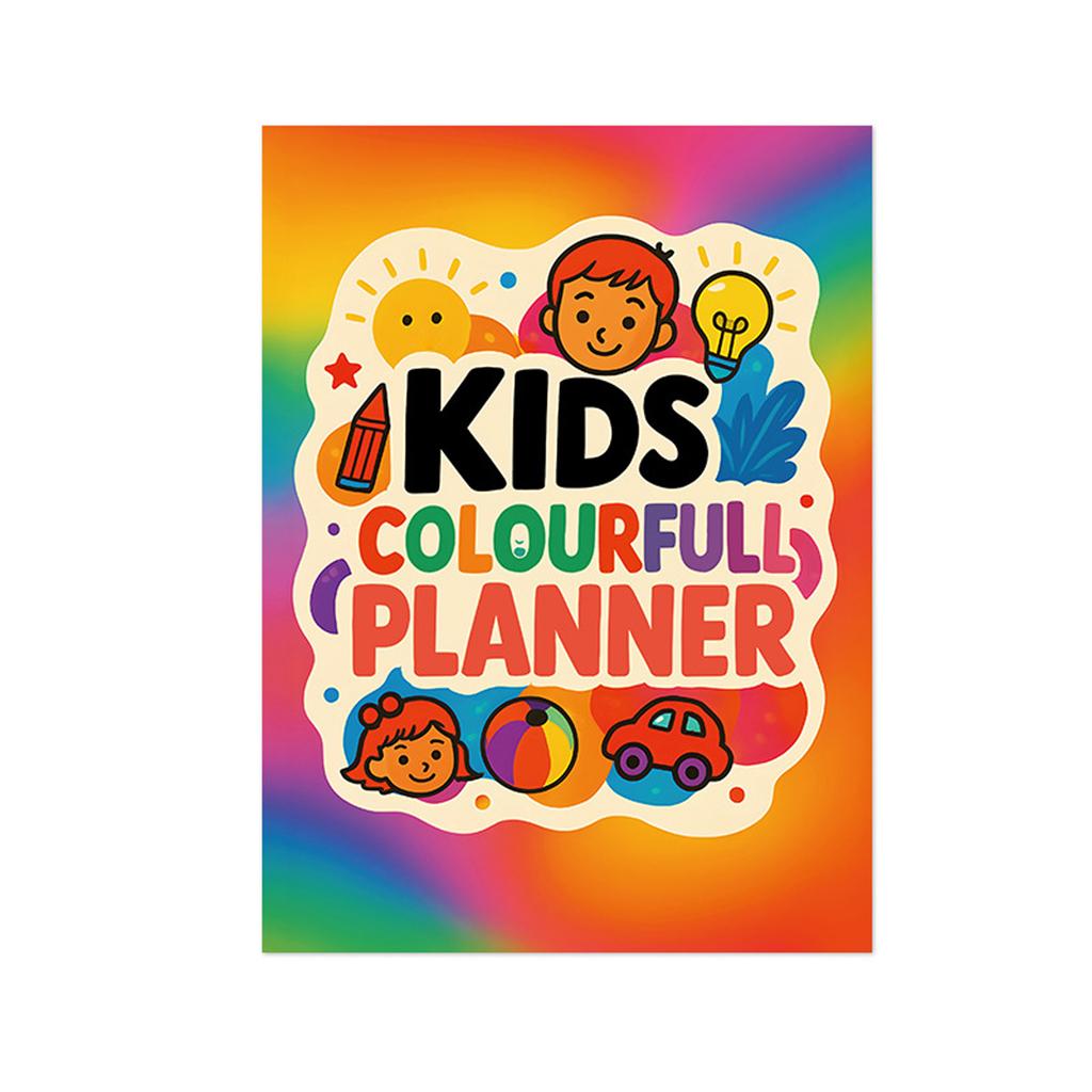 Colorful Daily Planner For Kids