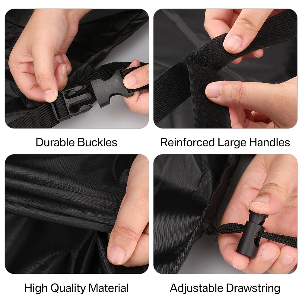 Abdeckung für L-förmige Sofas und Liegen für die Terrasse, wasserdicht, strapazierfähig, für den Außenbereich, Garten, Schnittsofa, Möbelabdeckung, Schutz, unkompliziert