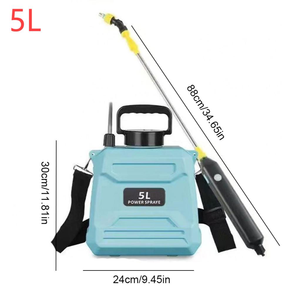 Portable Electric Sprayer Shoulder Style Spraying Machine Garden Sprayer Rechargeable Handheld Pesticide Sprayer for Farms Lawn
