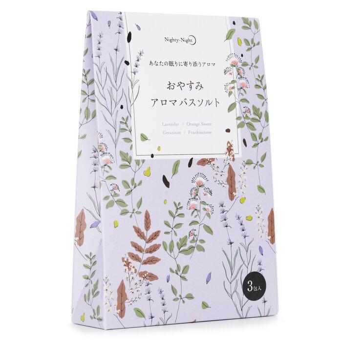 DAILY AROMA JAPAN Nighty-Night Aroma Bath Salts - Lavender, Orange Sweet, Geranium