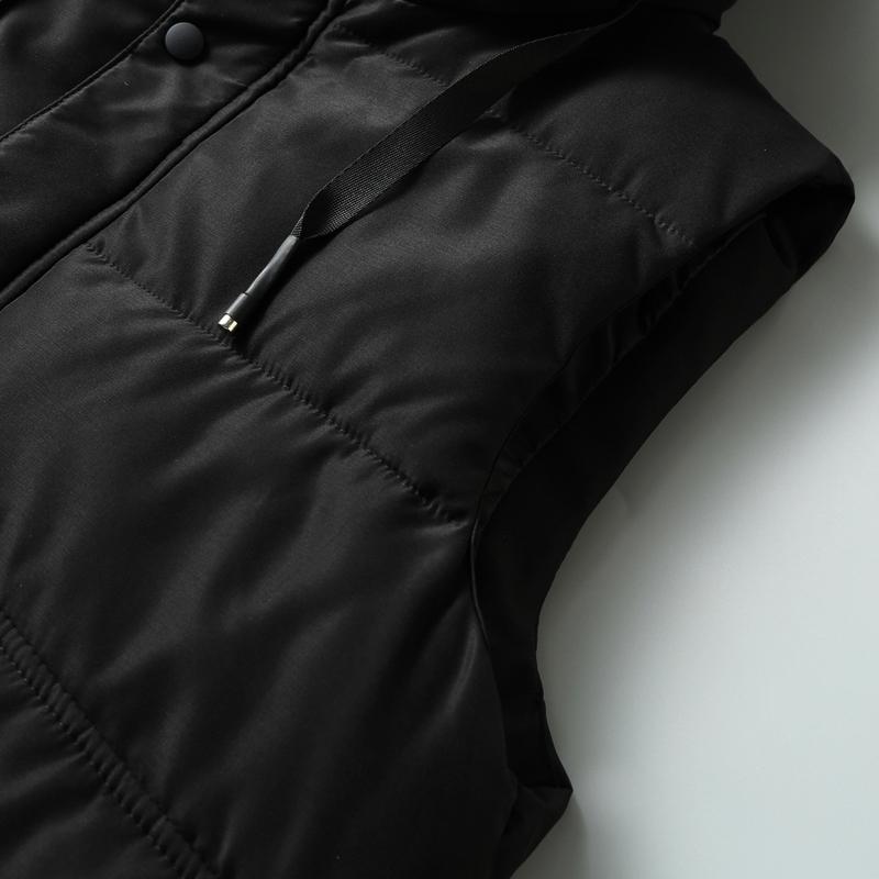 Plus Size L-8XL Fashion Men's Winter Sleeveles Jackets Hooded Casual Thick Warm Vests Men Coat