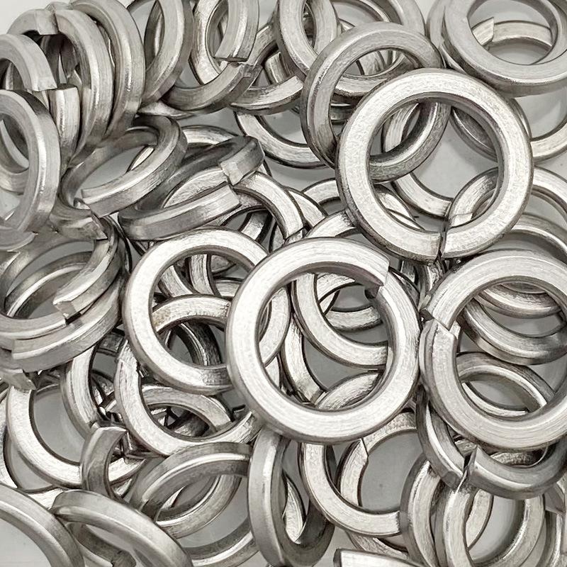 Imperial 304 Stainless Steel Elastic Spring Washer, British Standard, Sizes: 1/4, 1/2, 5/8.