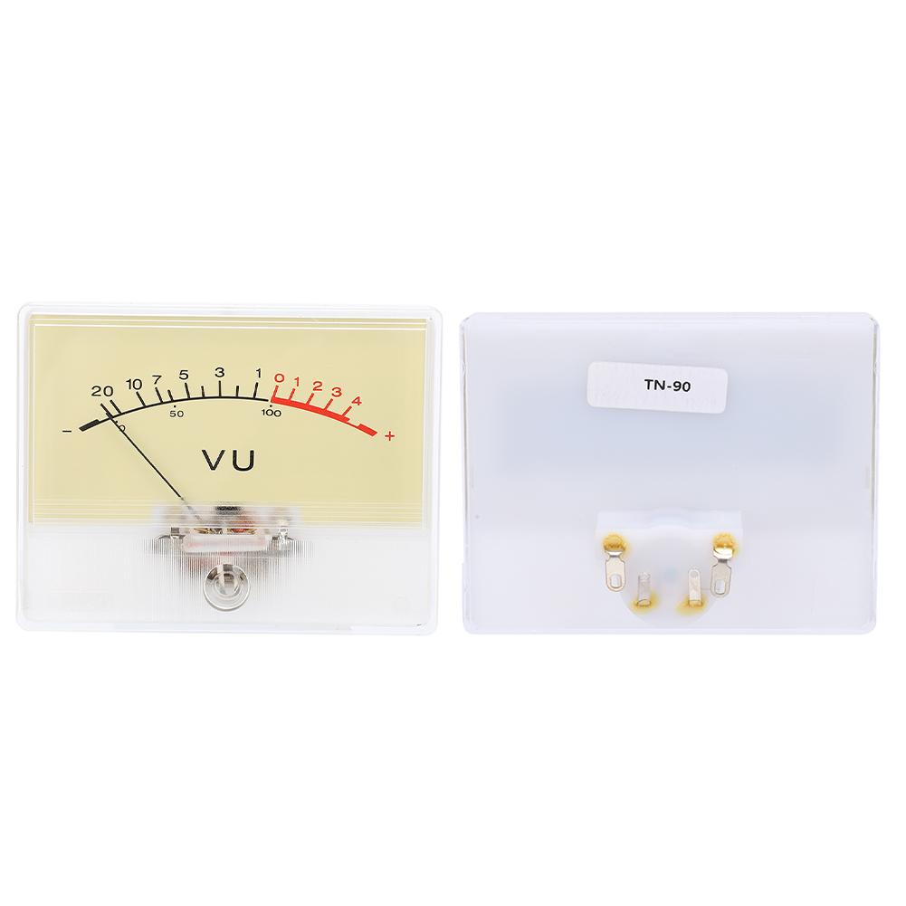 T?90 de înaltă precizie DB amplificator nivel VU antet contor cu bec accesoriu pentru dispozitiv audio