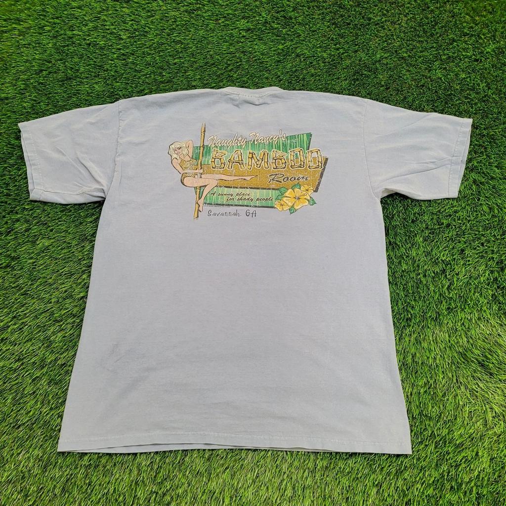 Vintage 90s Funny Naughty Shirt Large 22x28 Faded USA Tropical