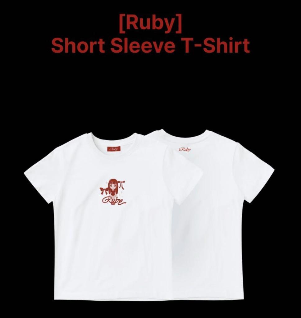 [USED] BLACKPINK Jennie Ruby Short Sleeve T-Shirt (No Trading Card)
