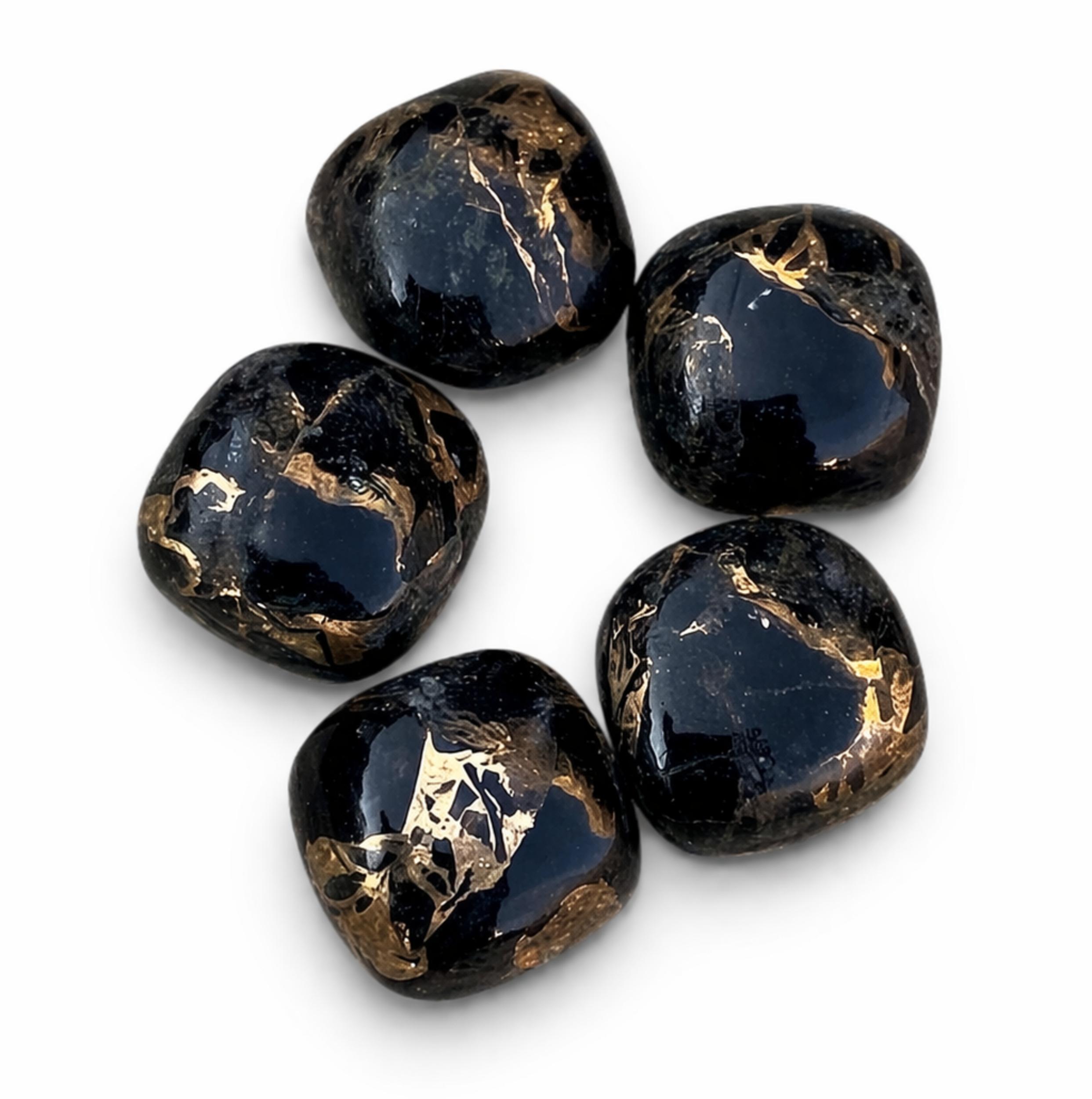 

AAA+ Black Copper Turquoise Cushion Cabochon, Natural Turquoise Gemstone, High Grade Flat Back Stone for Jewelry Making 5mm чёрный