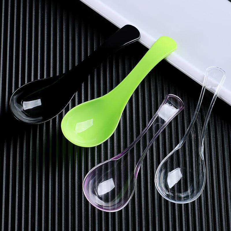 Mr. Corn Disposable Plastic Soup Spoons