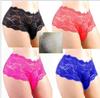 Sexy 3D Lace Stretch Pole Elephant Pole Low Pole Open Adults [Next Grants] Men's Shorts, Pants, Extension, Boxers, Men's Pants, Trunks, Briefs,