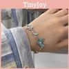 Butterfly Blue Elegant Bracelet For Women Trendy Simple Jewelry Geometric