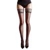 Sexy Women Lace High Stockings Oil Glossy Shiny Vintage Sexy Tights Shaping Elastic Sock Stocking Overknee Maid Wear