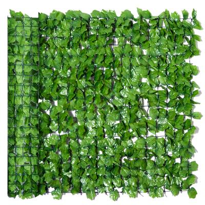 3 x 1m Mur de Feuilles Artificielles - Vert