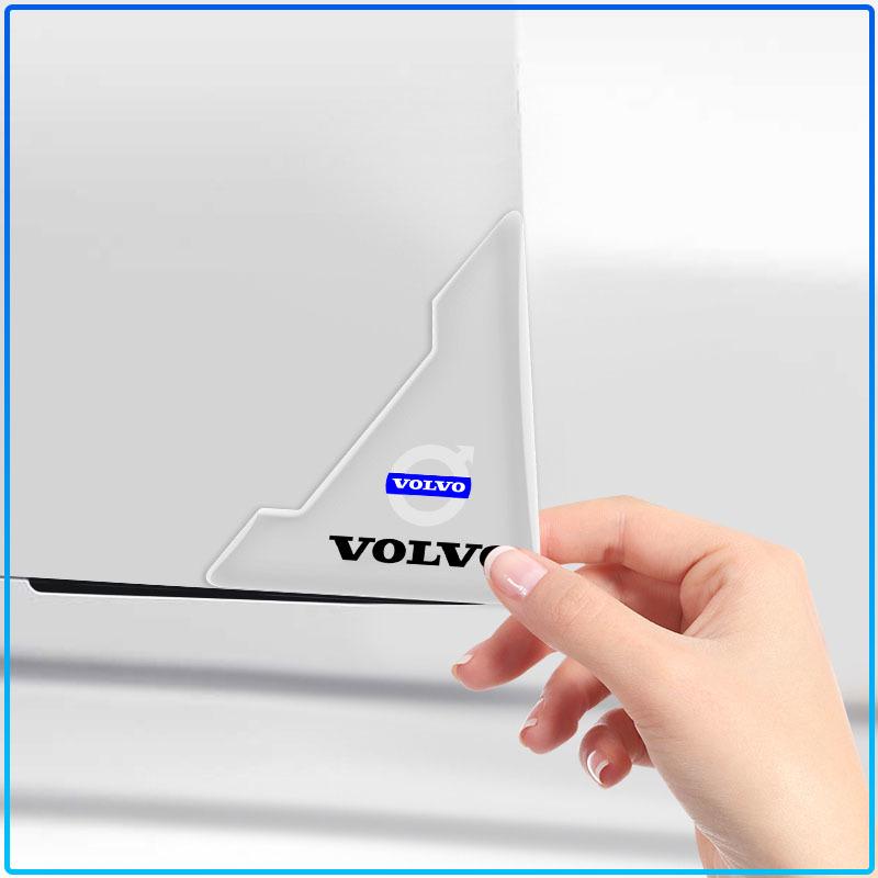 2Pcs Transparent Car Door Corner Cover Anti-Scratch Protection Sticker For Volvo XC60 XC90 S60 S80 S40 V40 V60 V70 V50 XC70