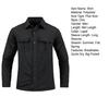 Men Spring Fall Outdoor Shirt Quick Dry Plus Size Soft Breathable Waterproof