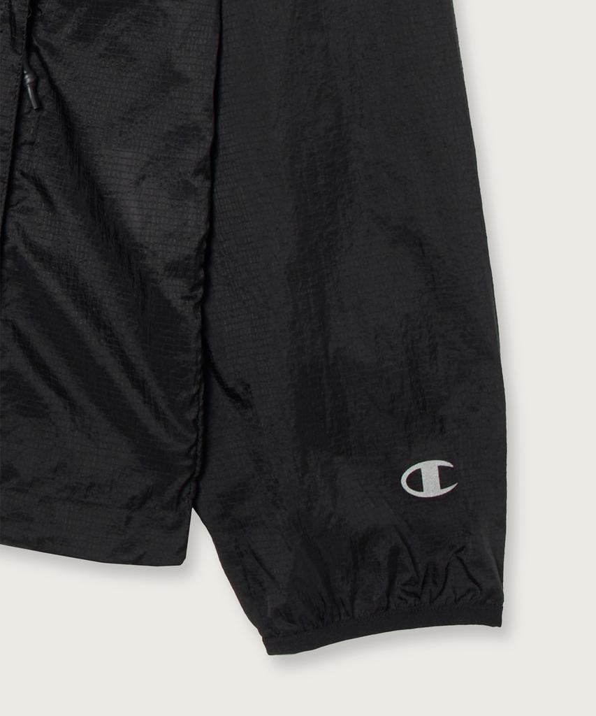 Champion Lightweight Nylon Windbreaker Black