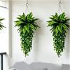 Fake Hanging Plants, UV Resistant Fake Vines, Artificial Ivy Plants, Outdoor Faux Plants, Indoor Bedroom Living Room Boho Wall Porch Shelf Decor
