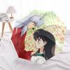 Inuyasha2pattern, Automatic Folding Umbrella, Portable and Foldable Design, 8 Ribs, a Christmas or Birthday Gift.