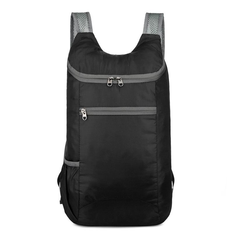 Colorful Lightweight Water-resistant Foldable Backpack - Large Capacity for Students and Outdoor Sports
