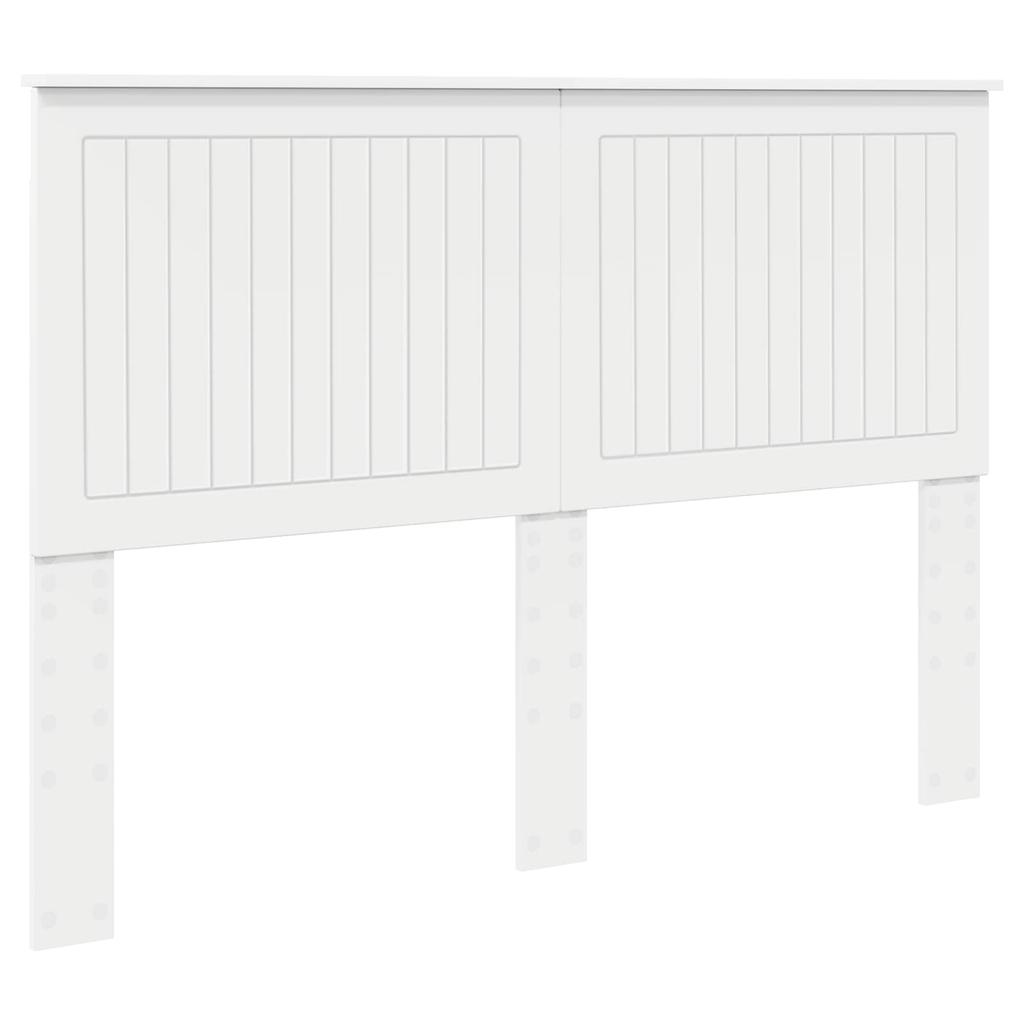 Headboard in White 140 cm Engineered Wood