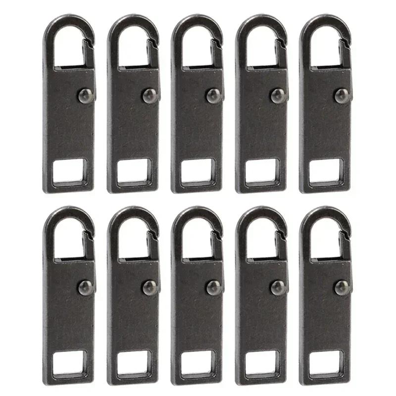 

Универсальный металлический съемник для молнии, мгновенный ремонт, головка молнии, одежда, сумки, багаж, сделай сам, швейные ползунки для молнии, оптовая продажа 1PCS