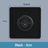 86Type Cable Socket Panel With Outlet Hole Decorative Cover Cable Organizer Storage  Office