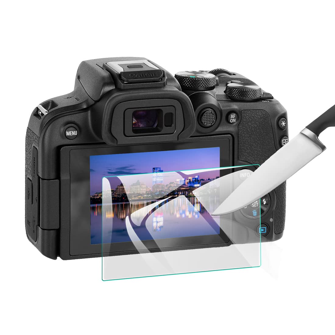 

EternalStars Camera Screen Protector with 9H Full for Canon EOS R10 3-Piece Hardness, Coverage,