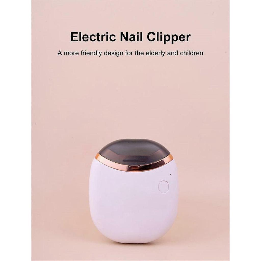 Electric Nail Clippers Kid Adult Automatic Nail Trimmer Portable USB Charging