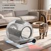 Smart Automatic Self Cleaning Cat Litter Box APP Control WiFi 65L Extra Large Enclosed Anti-Splash Odor Control Deodorizer EU Warehouse Free Shipping