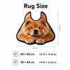 40×50CM 50×60CM Toilet Rug Non-slip Toilet Floor Mat  Bathroom Decor
