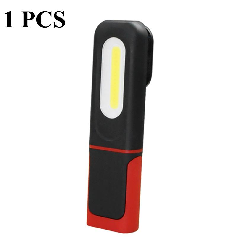 Rechargeable COB LED Work Light Portable COB Inspection Lamp with Magnetic Waterproof Work Flashlight For Car Repair Emergency