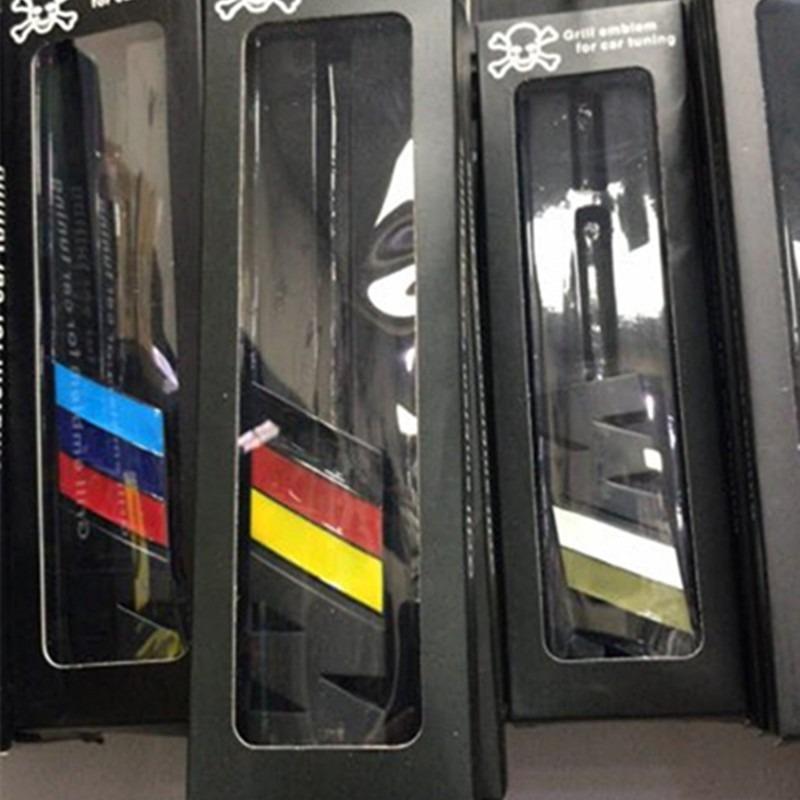 1Pc Metal BMW Grille M Badge Clip Foot Fixed Modification Logo Decorative Sticker For BMW M1 M2 M3 M4 M5 M6 M7 M8 Accessories CG0