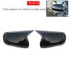 For Toyota Camry 6 xv40 Mark X / Reiz ABS Car Rearview Side Mirror Cover Wing Cap Exterior Door Housing Trim Adhesive Sticker