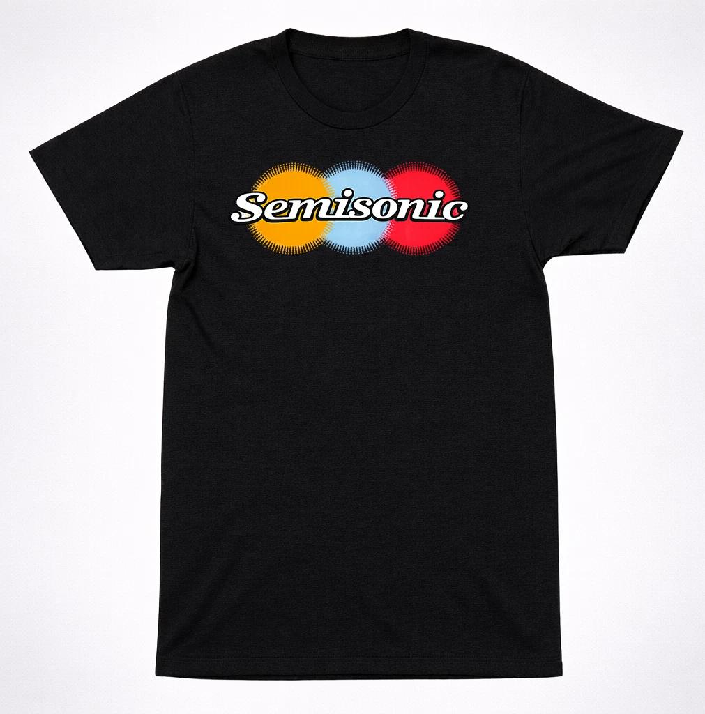 Semisonic Color Circle Logo Shirt 90s Alternative Rock Radio Band Tee 2XL