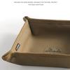 Portable Camping Gadgets Tray Foldable Oxford Storage Tray  Travel Desktop Sundries Organizer Home Jewelry key Organizer