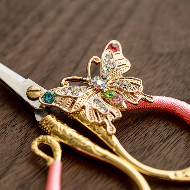 Small Butterfly Tea Scissors Premium Tea Ceremony Accessory for Home Use