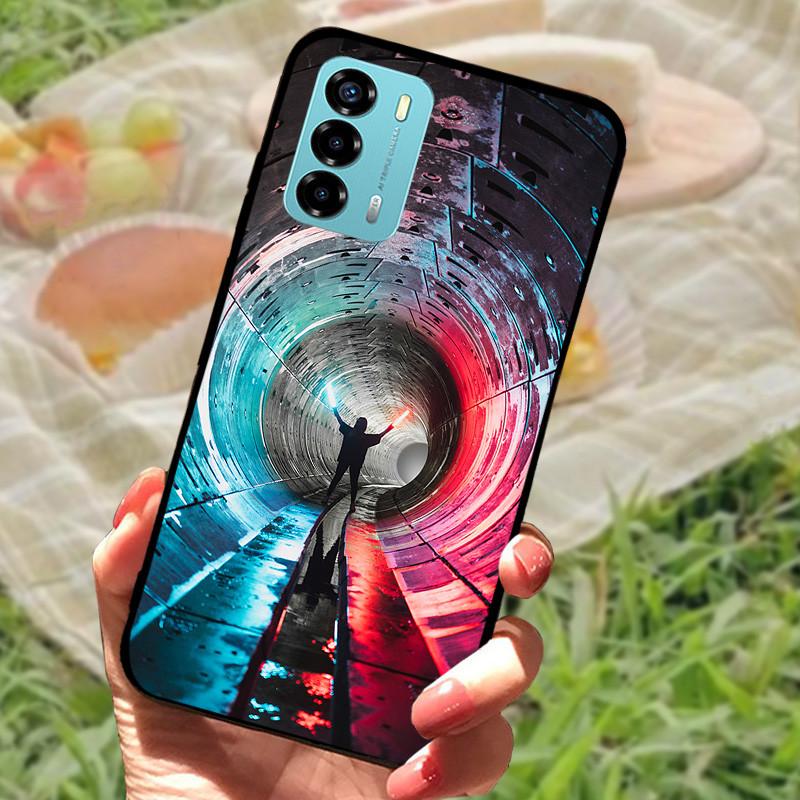 For ZTE Blade V40 Vita Case Marble Cover Shockproof Silicone Phone Cases For ZTE Blade V40 Vita V 40 Vita Back Cover Bumper