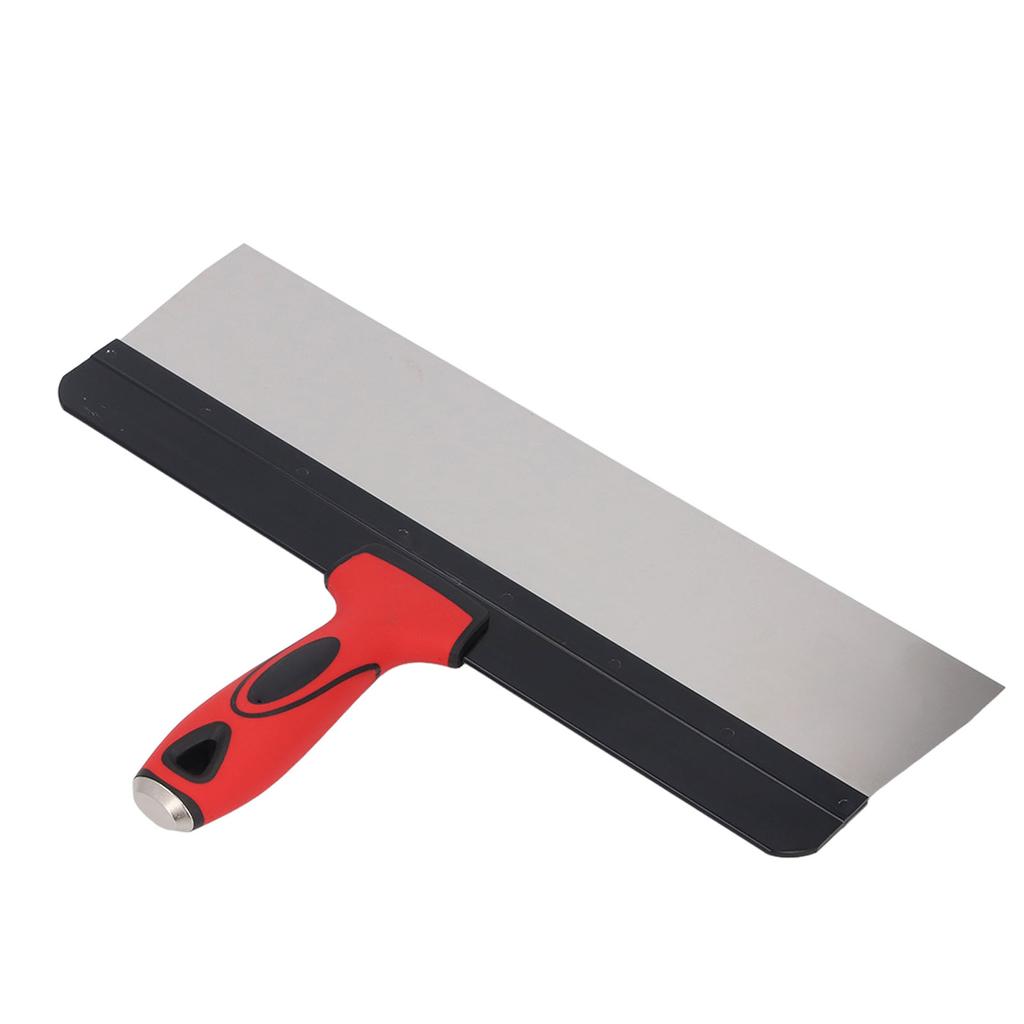 14in Stainless Steel Putty Cutter Drywall Taping Cutter with Non Slip Soft Handle for Applying and