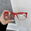 Fashion Stylish Square Eyeglasses Frames Women Men Transparent Clear Brand Designer Optical Cute Frame