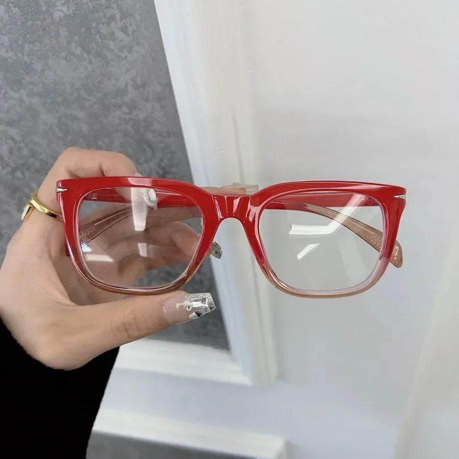 Fashion Stylish Square Eyeglasses Frames Women Men Transparent Clear Brand Designer Optical Cute Frame