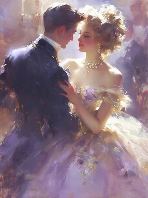 Diamond Painting New Collection 2024 Romantic Couple Dance Partners Diy Full Square Round Drill Rhinestone Embroidery Mosaic Cross Stitch Kits