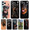 Soft Clear TPU Phone Case For iPhone 17 Air 16E 16 11 15 14 Pro MAX 12 13 7 8 Plus SE Easter Cover Protection Rottweiler Dog