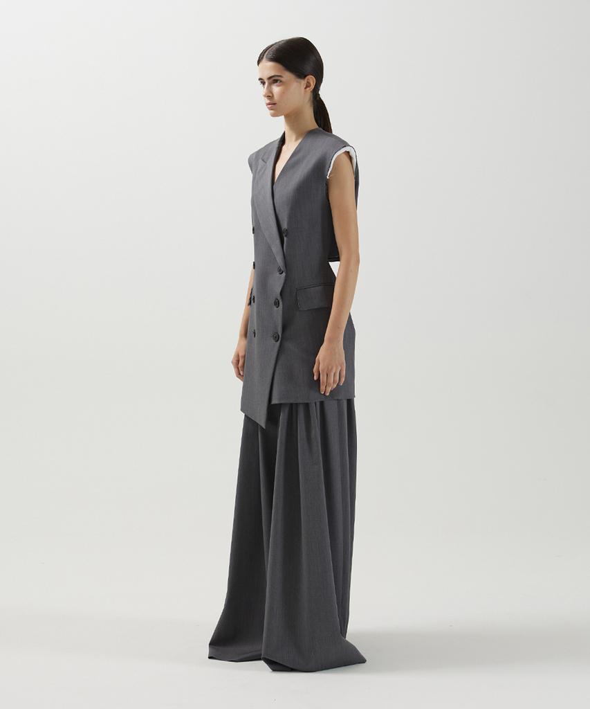 Meuameu Back Slit Vest
