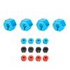 Hex Wheel Hub Adapter 8MM Thickness Aluminum Alloy Long Lasting 4.0mm Hole for SCX10 CC01 WRAITH 900