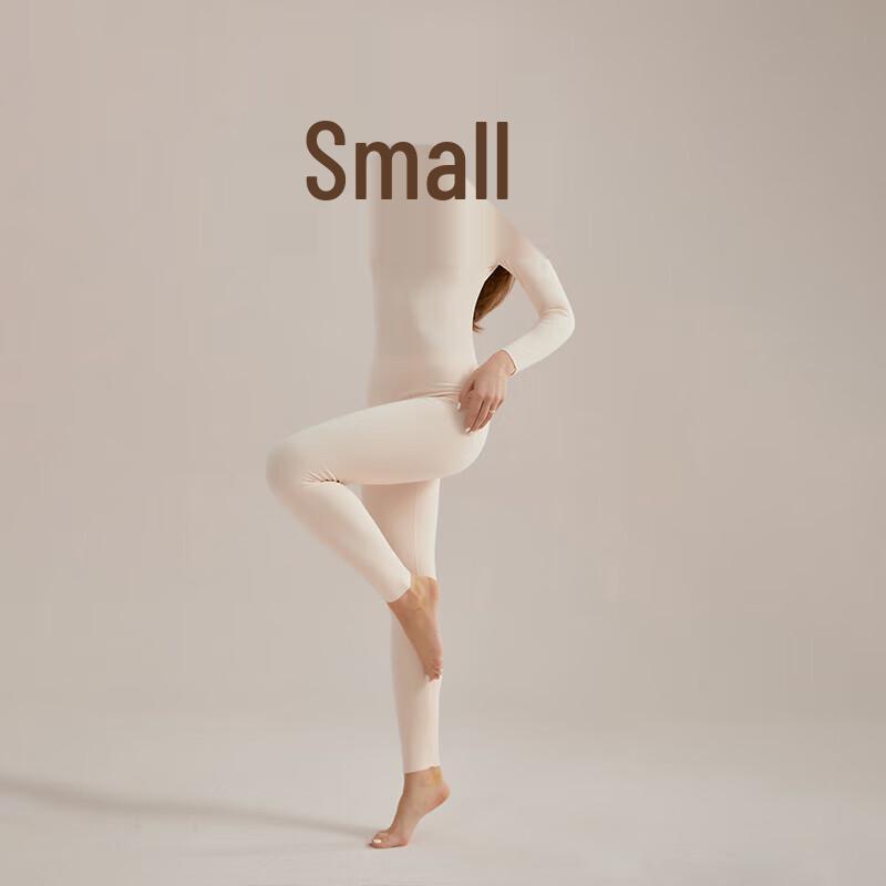 Hengyuanxiang Women's Antibacterial Seamless Thermal Underwear Set