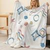 Lightweight Flannel Blanket | Soft, Breathable & Warm – Perfect for Couch, Bed & Home, Ideal for Fall/Winter Use, Great for Halloween & Christmas