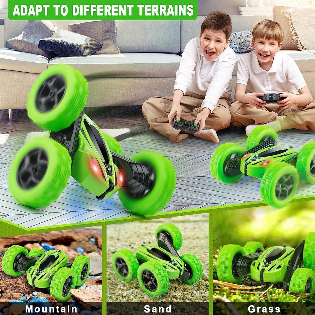 Cross-border Tumbling Double-sided Electric RC Stunt Car Toy for Kids