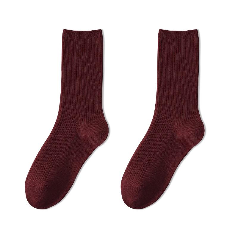 Ladies Autumn and Winter Thickened Warm Boneless Long Tube Pile Cotton Socks