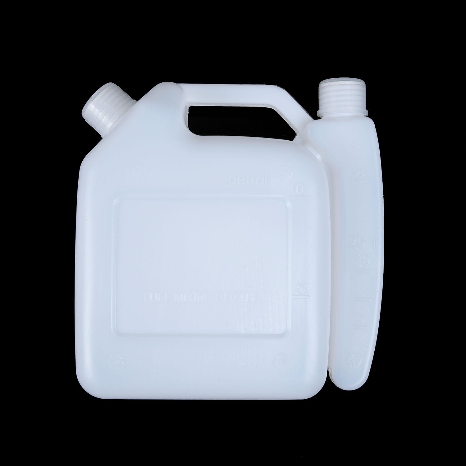 

Mixing bottle Lawn mower Holder Fuel petrol oil Container 1L 25:1 50:1