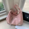 Casual Large-capacity Bag Fashionable Tote Bag School-style Commuting Single-shoulder Crossbody Bag